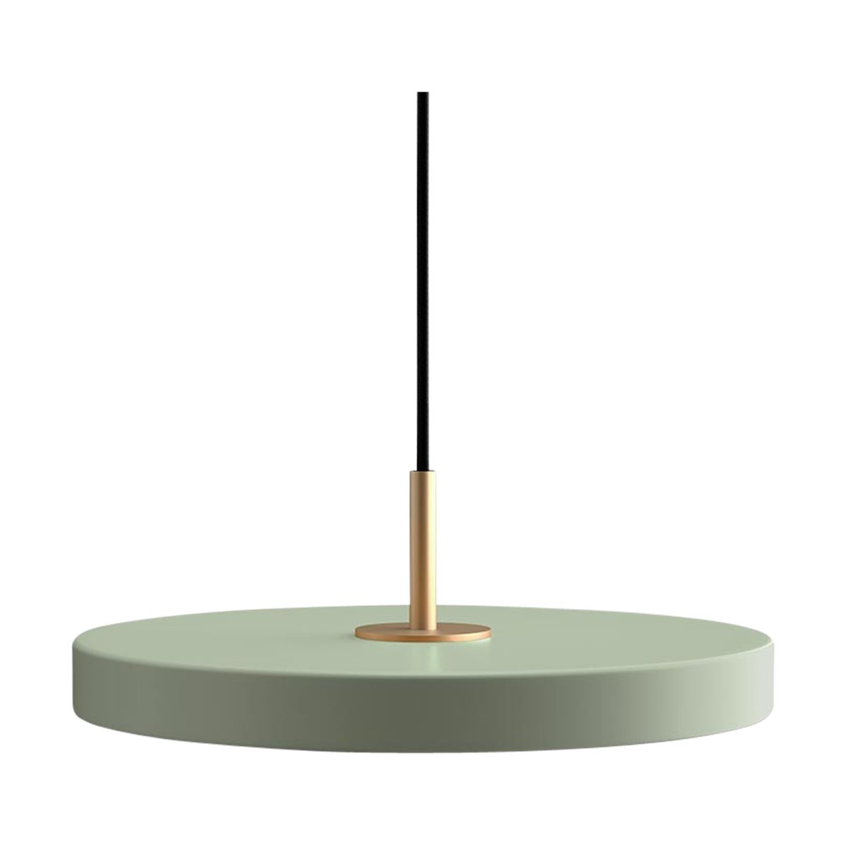Umage Asteria Mini hanglamp nuance olive - met koordset - Ø31 cm