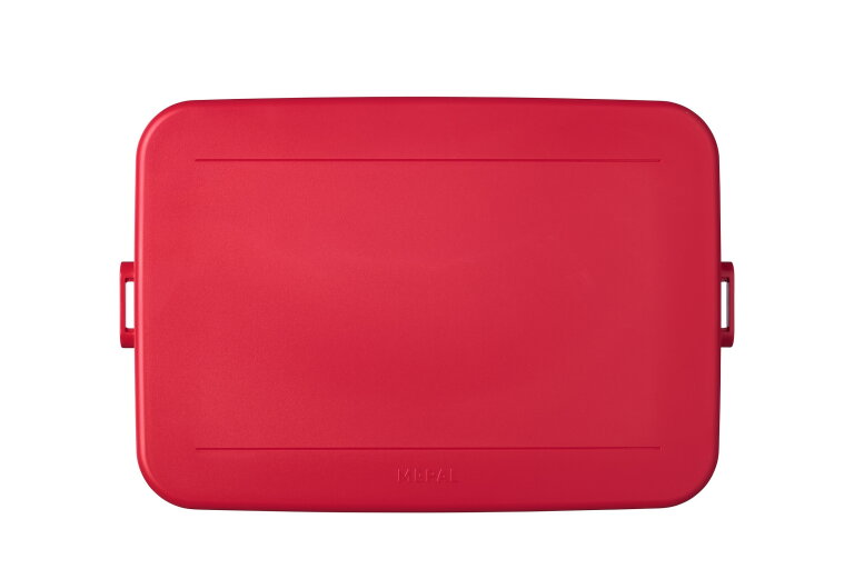 deksel (bento) lunchbox tab large / flat / xl - Nordic red