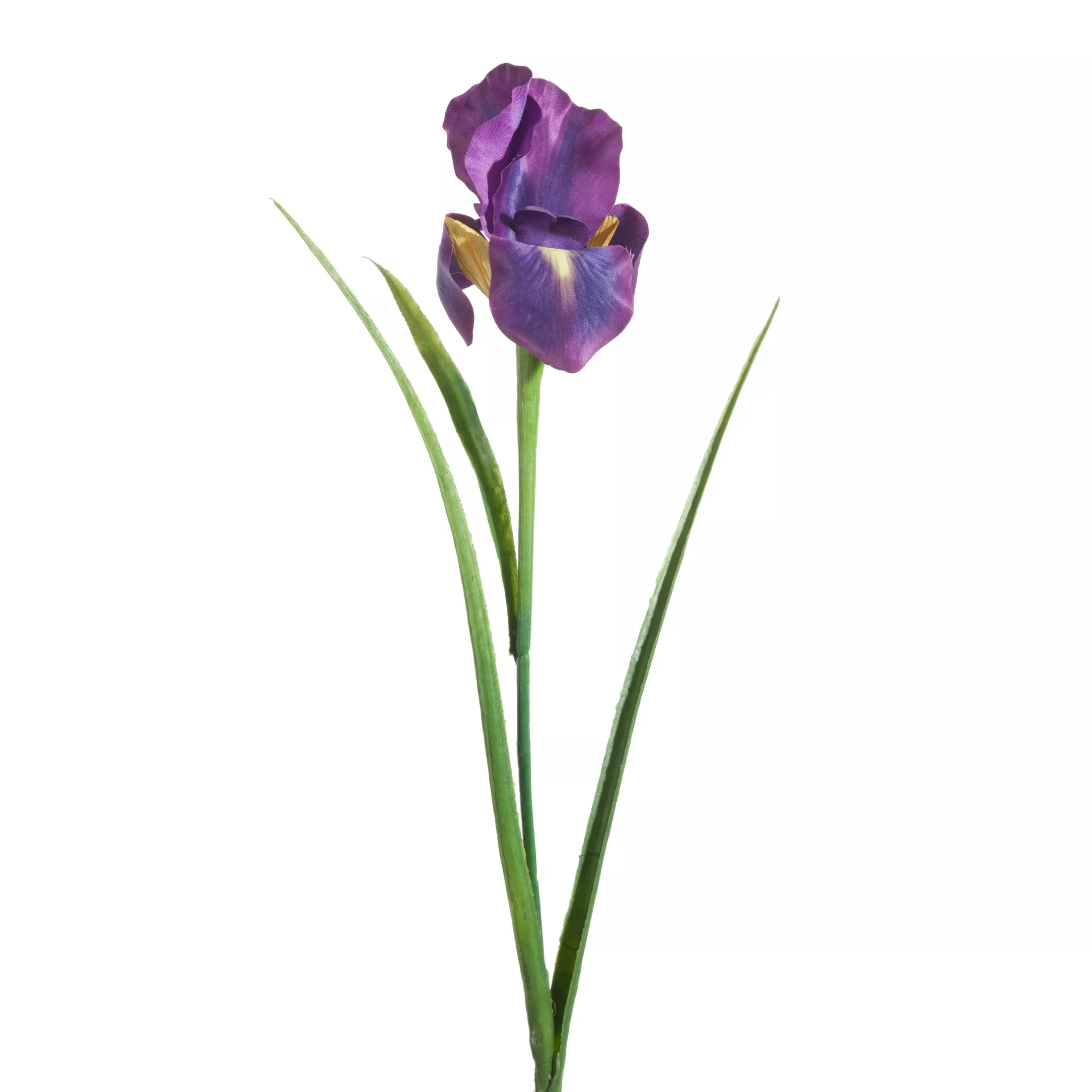 Kwiat sztuczny irys fioletowy 61 cm