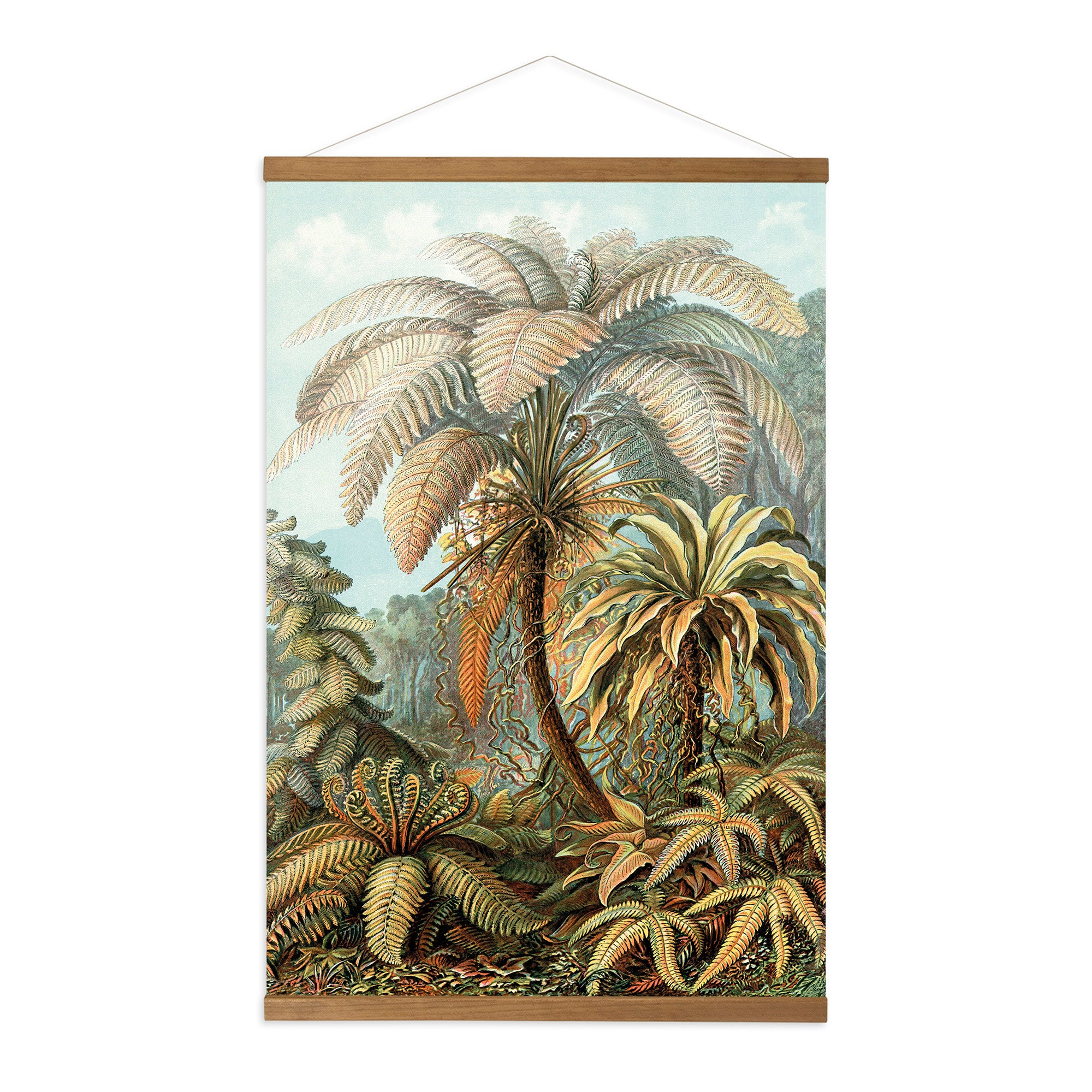 Art for the Home Hangende Poster Linnen - Jungle Filicinae - 100x70cm