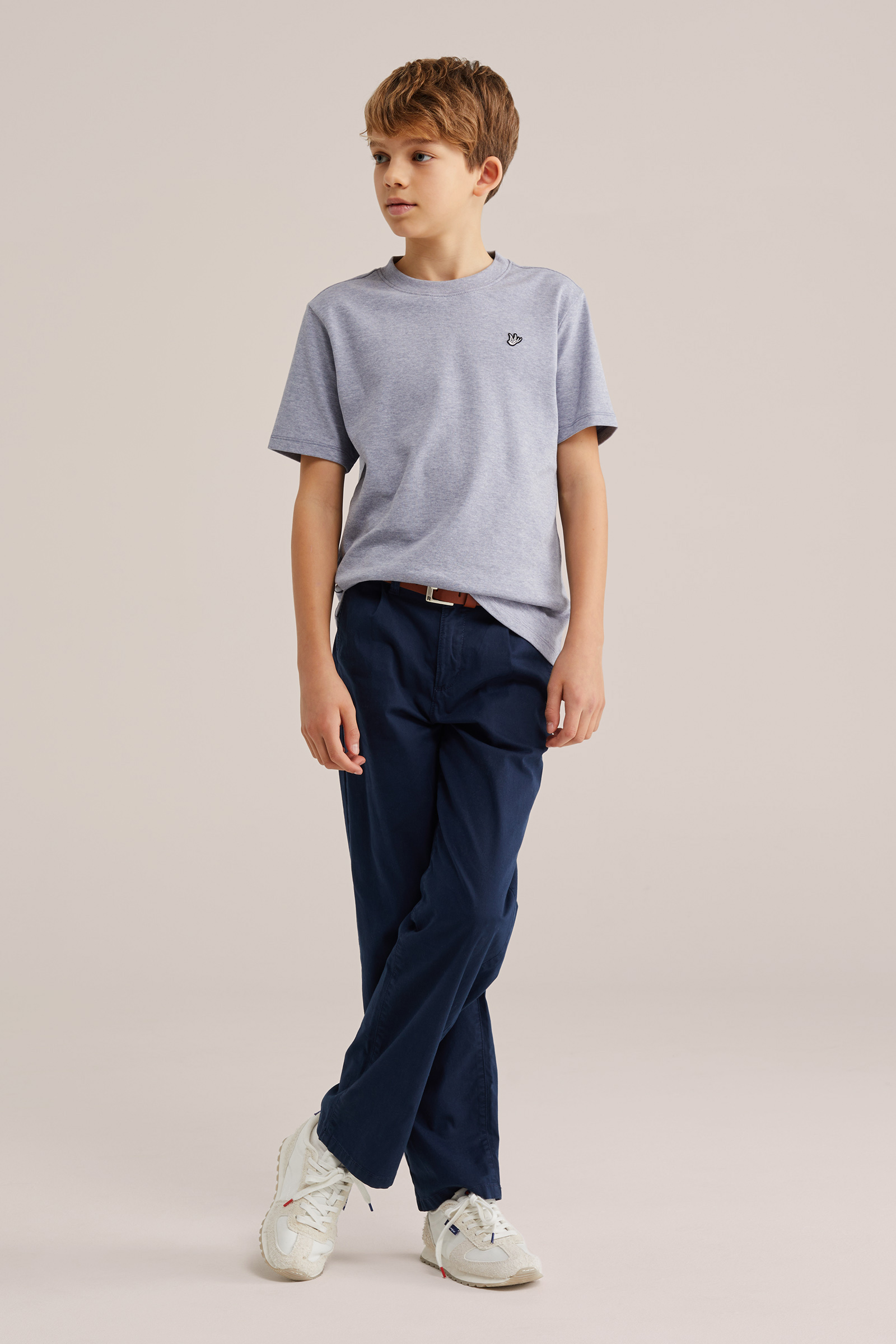 Jongens regular fit T-shirt met embroidery