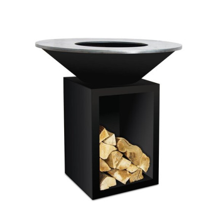 Pack brasero Storage 100 noir   couvercle - OFYR