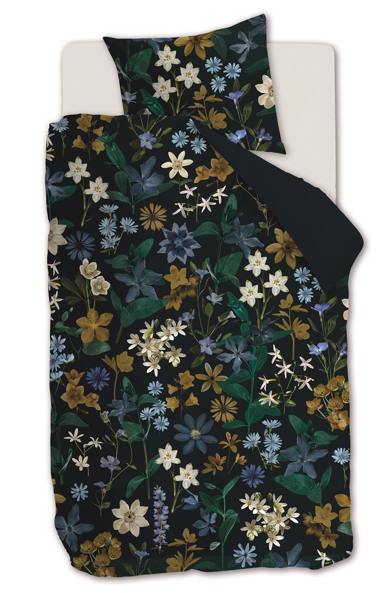 Beddinghouse Eve dekbedovertrek - Eenpersoons - 140x200/220 cm - Blauw Groen