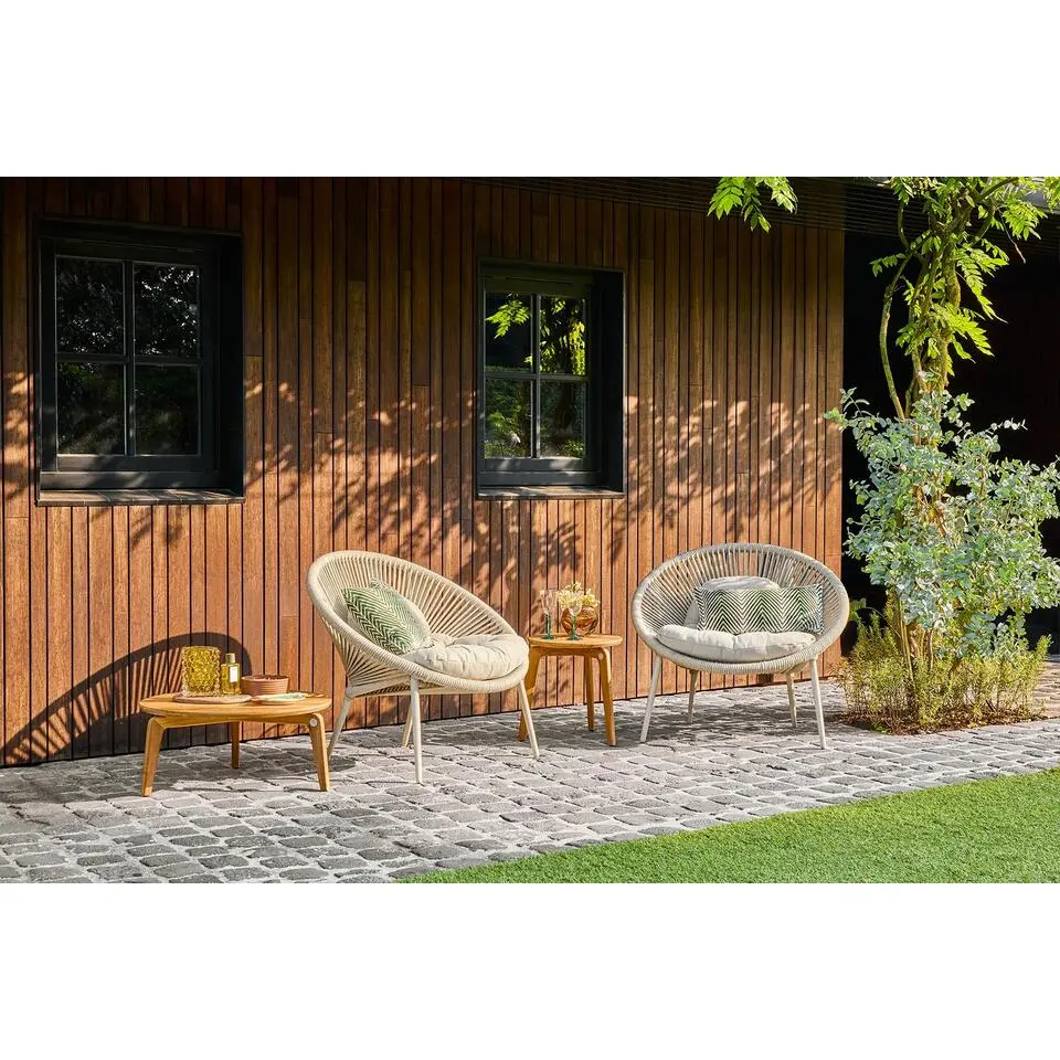 Suns Prato loungestoel - Rope/Zand