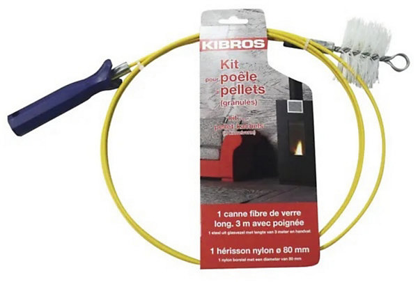 Kit de ramonage pour poêle à granulés Kibros