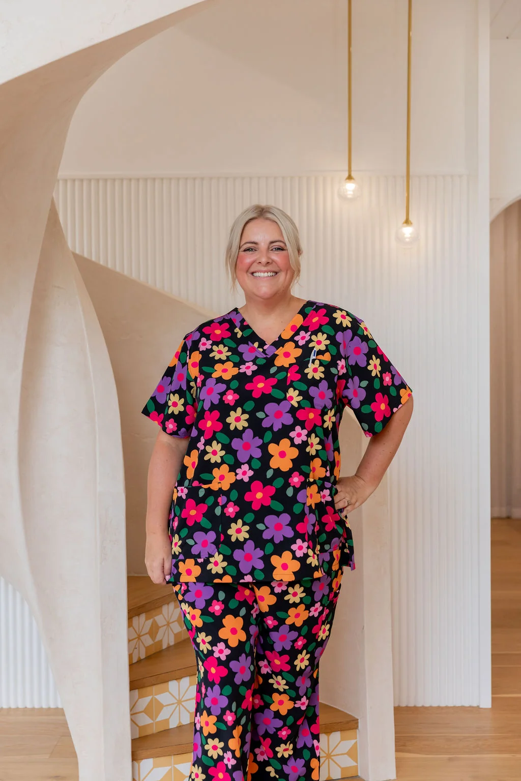 Jazz Scrubs in Bloomie
