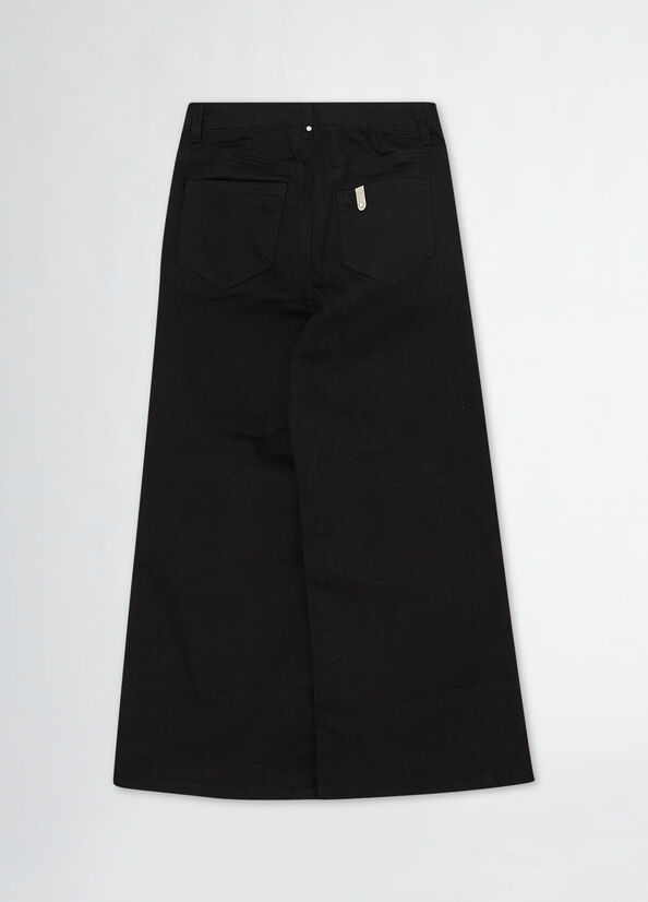Pantaloni in cotone stretch