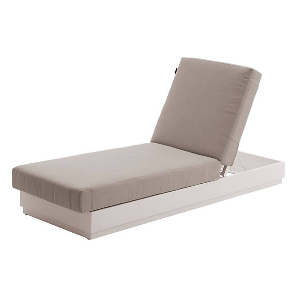 Lit de piscine Allure avoine polyester et aluminium- Hespéride
