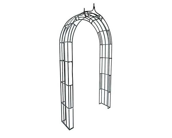 Arche de jardin CLEO - 120 cm revêtement en poudre noir