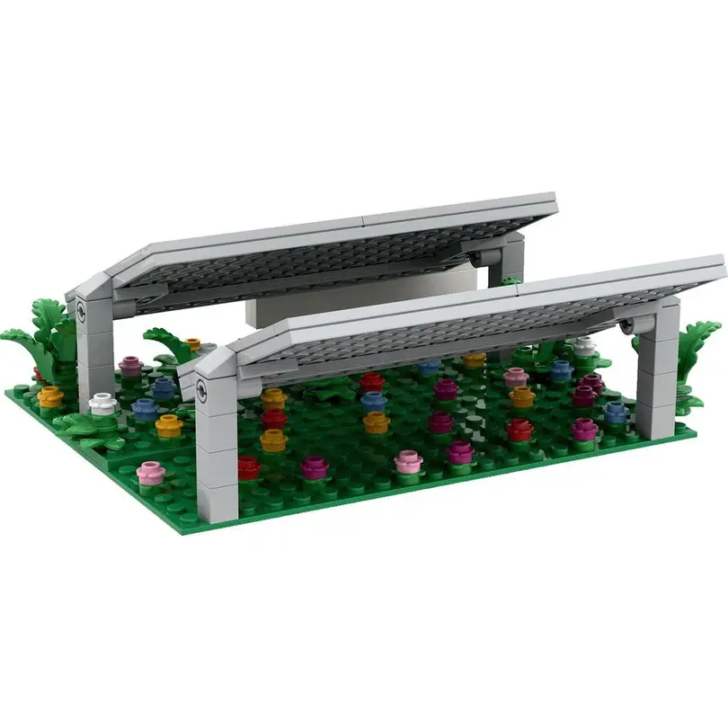 Bausatz 65-teilig Windrad