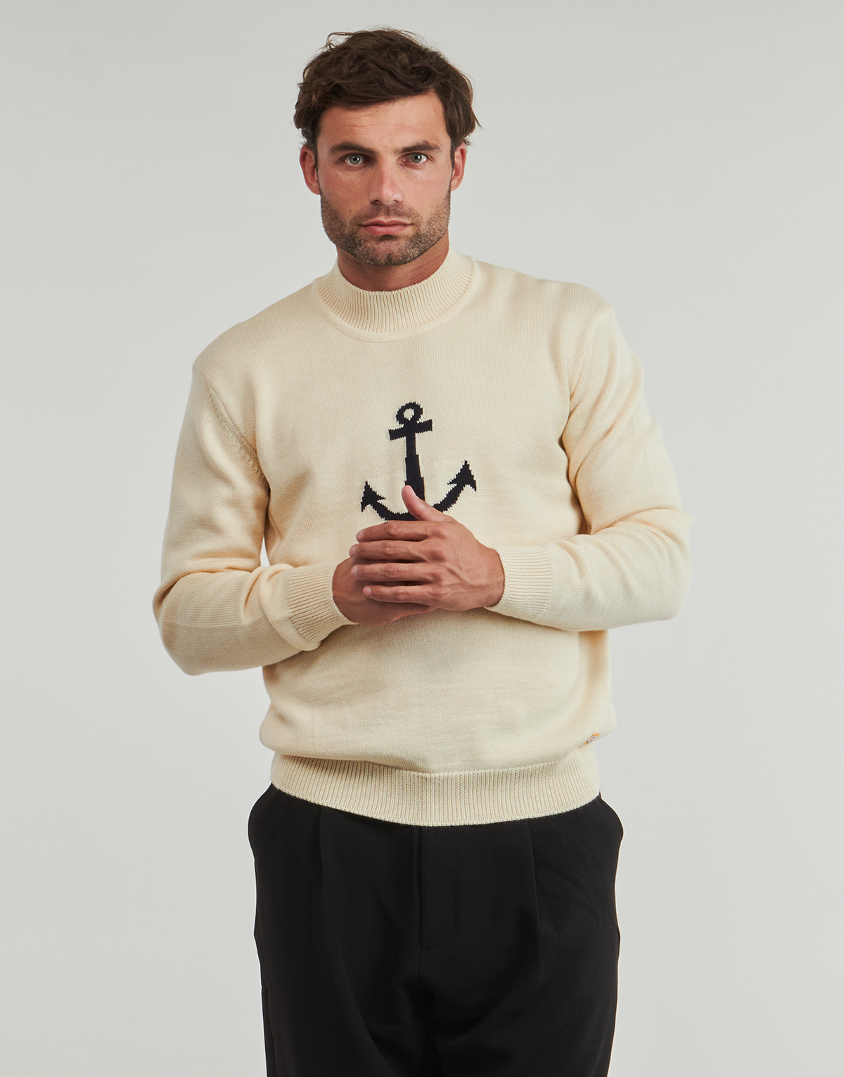 Armor Lux - PULL MARIN REVISITE - Natural / Ship