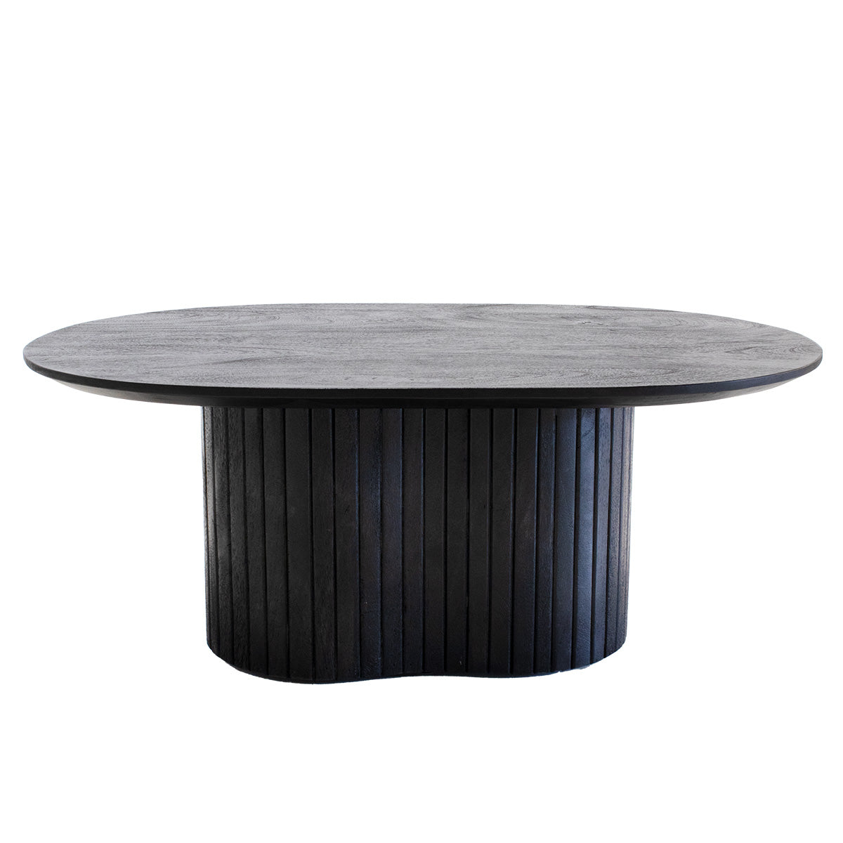 Giga Meubel Salontafel Ava - Ovaal - Mangohout - 90cm