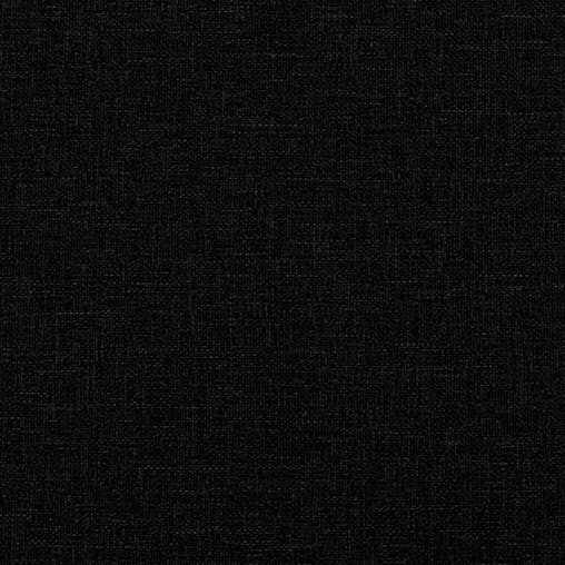 NNEVL 2 Piece Sofa Set with Pillows Black Fabric