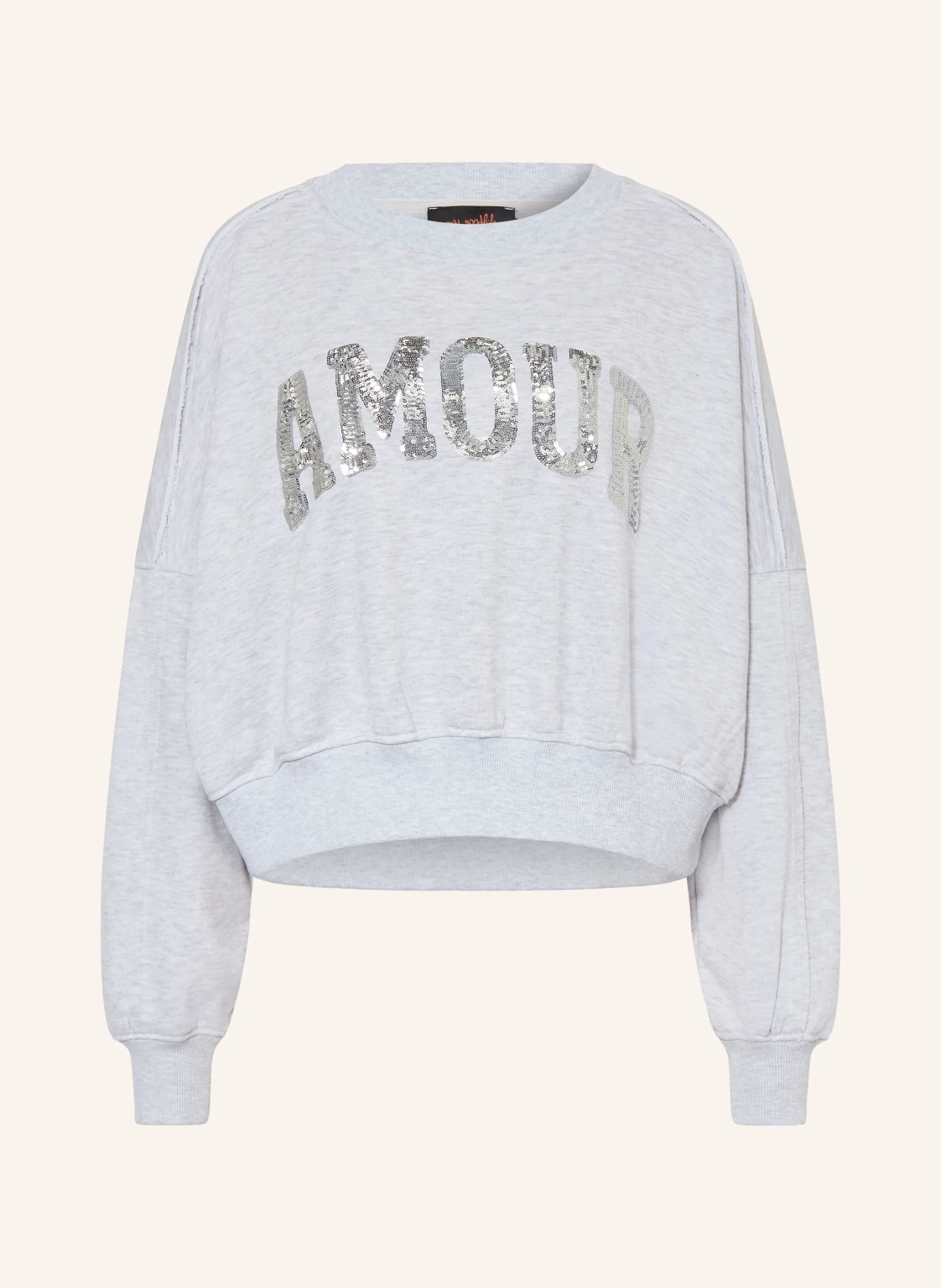 miss goodlife Sweatshirt mit Pailletten