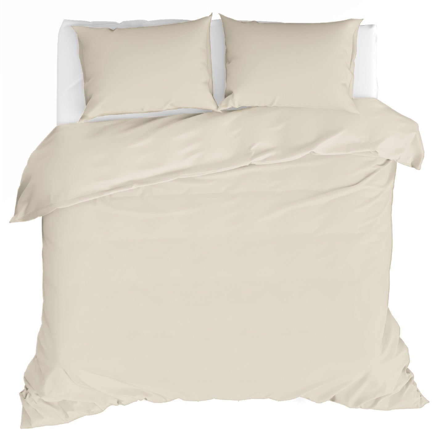 by fonQ Fresh Dekbedovertrek 200 x 200/220 cm - Light Sand