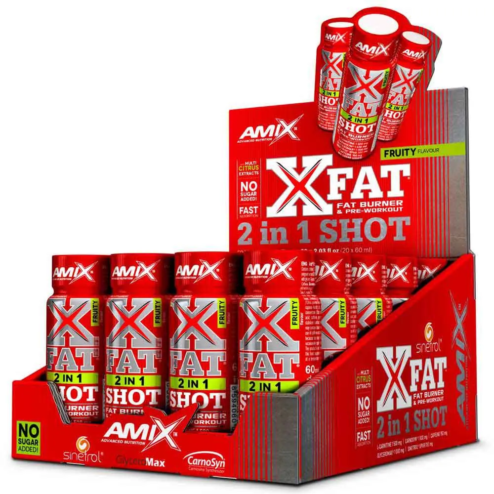 Amix X-Fat 2-in-1 Fat Burner 60ml 20 units