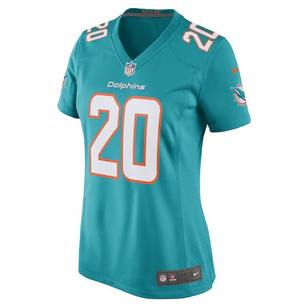 Justin Bethel Miami Dolphins Nike Women's Game Player Jersey - Aqua