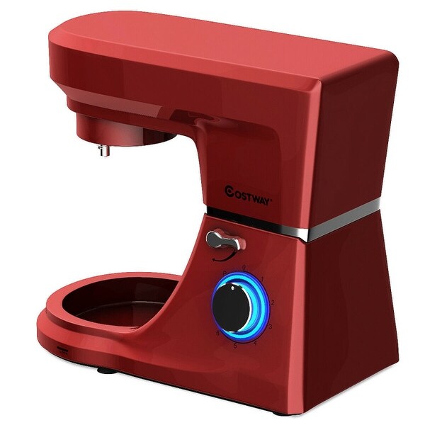 7.5 Qt Tilt-Head Stand Mixer with Dough Hook - 15.5" x 9.5" x 13" (L x W x H)