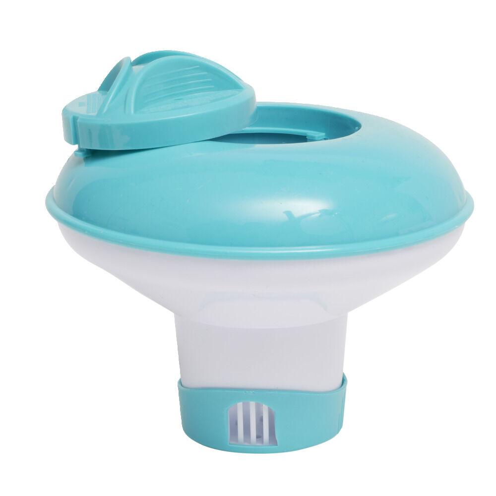 Diffuseur de traitement flottant blanc et bleu Ø12,5cm