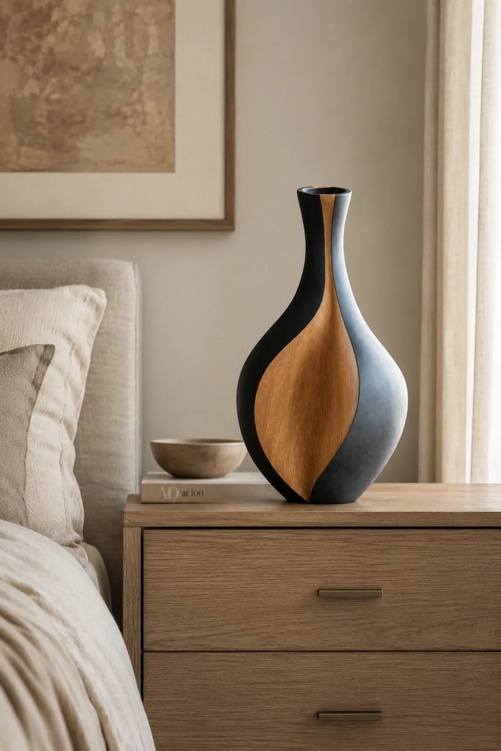 Vase Wood Sculpture #WG095