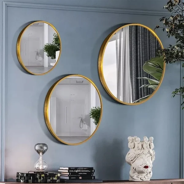 Lustro LOFTFI60cm złote ście
