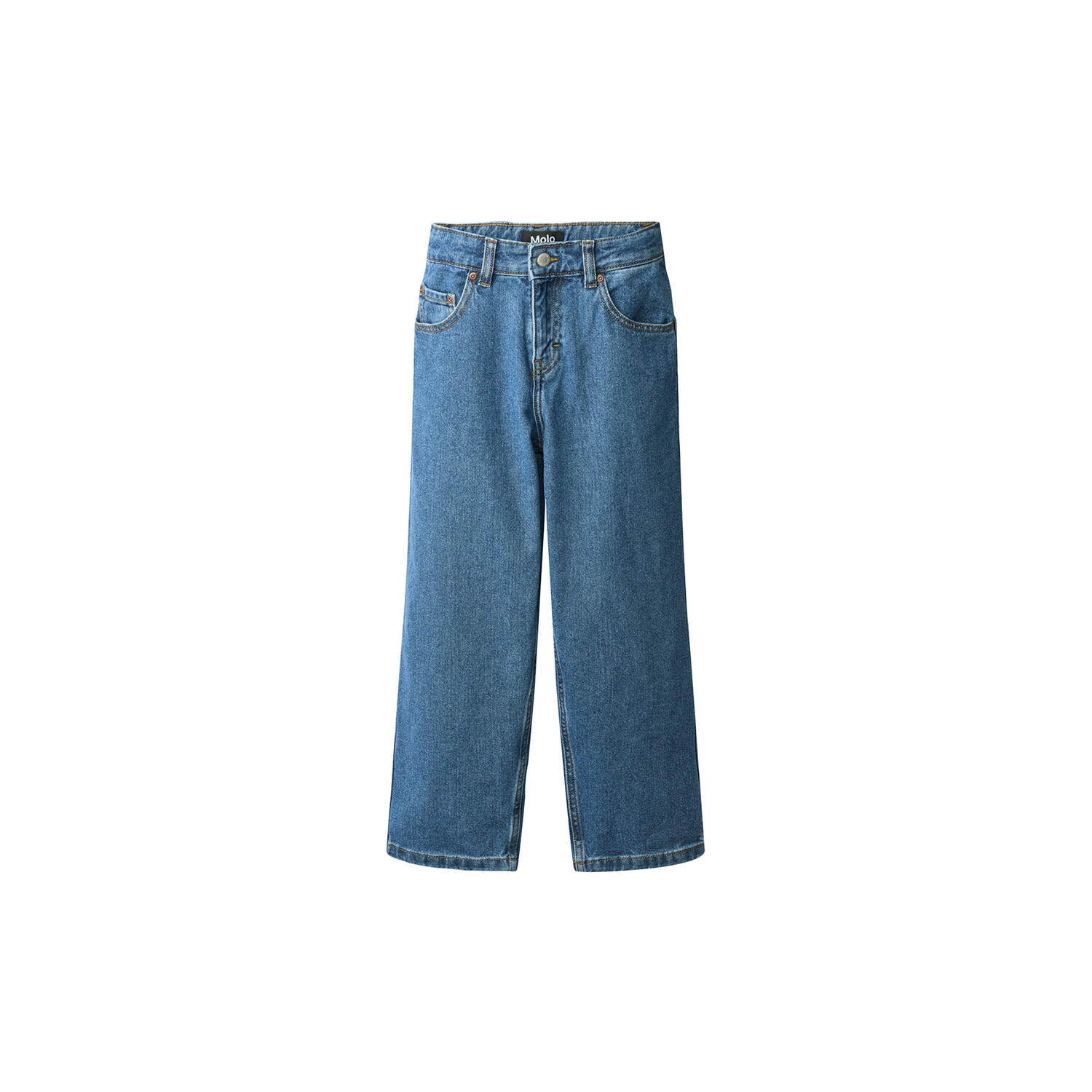 Aiden bukser, stone blue