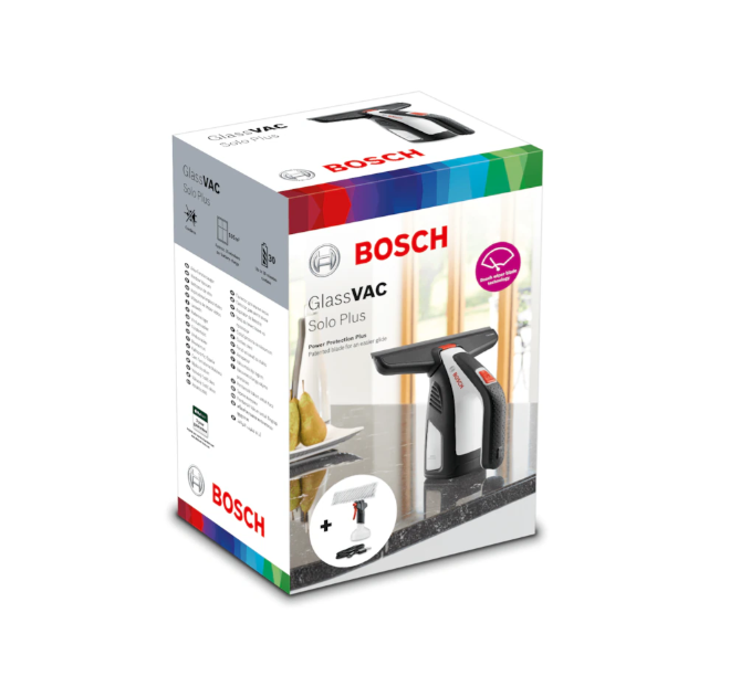 GlassVAC Solo Plus - With spray bottle
