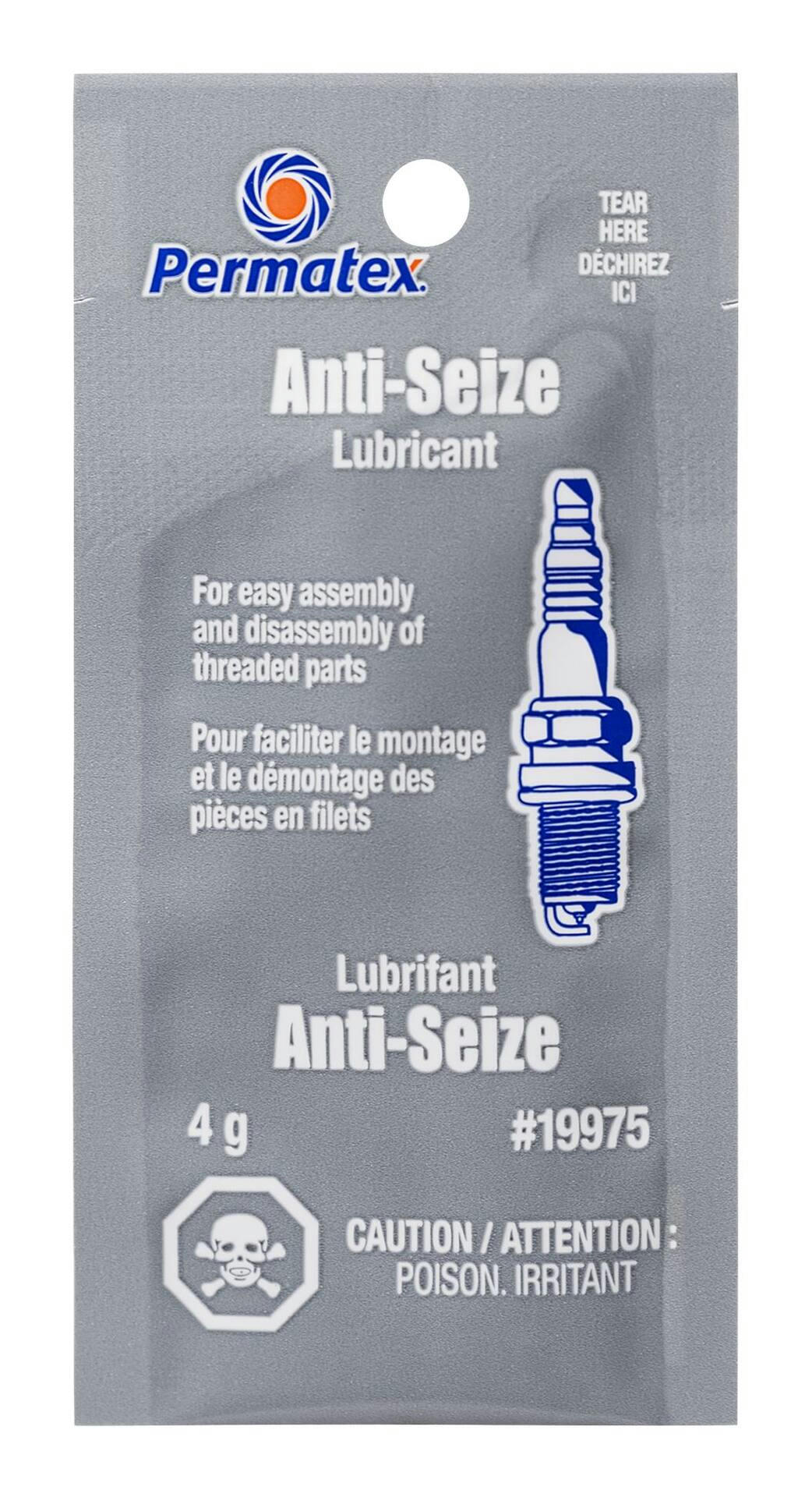 Permatex® Single-Use Anti-Seize Lubricant, 4-g