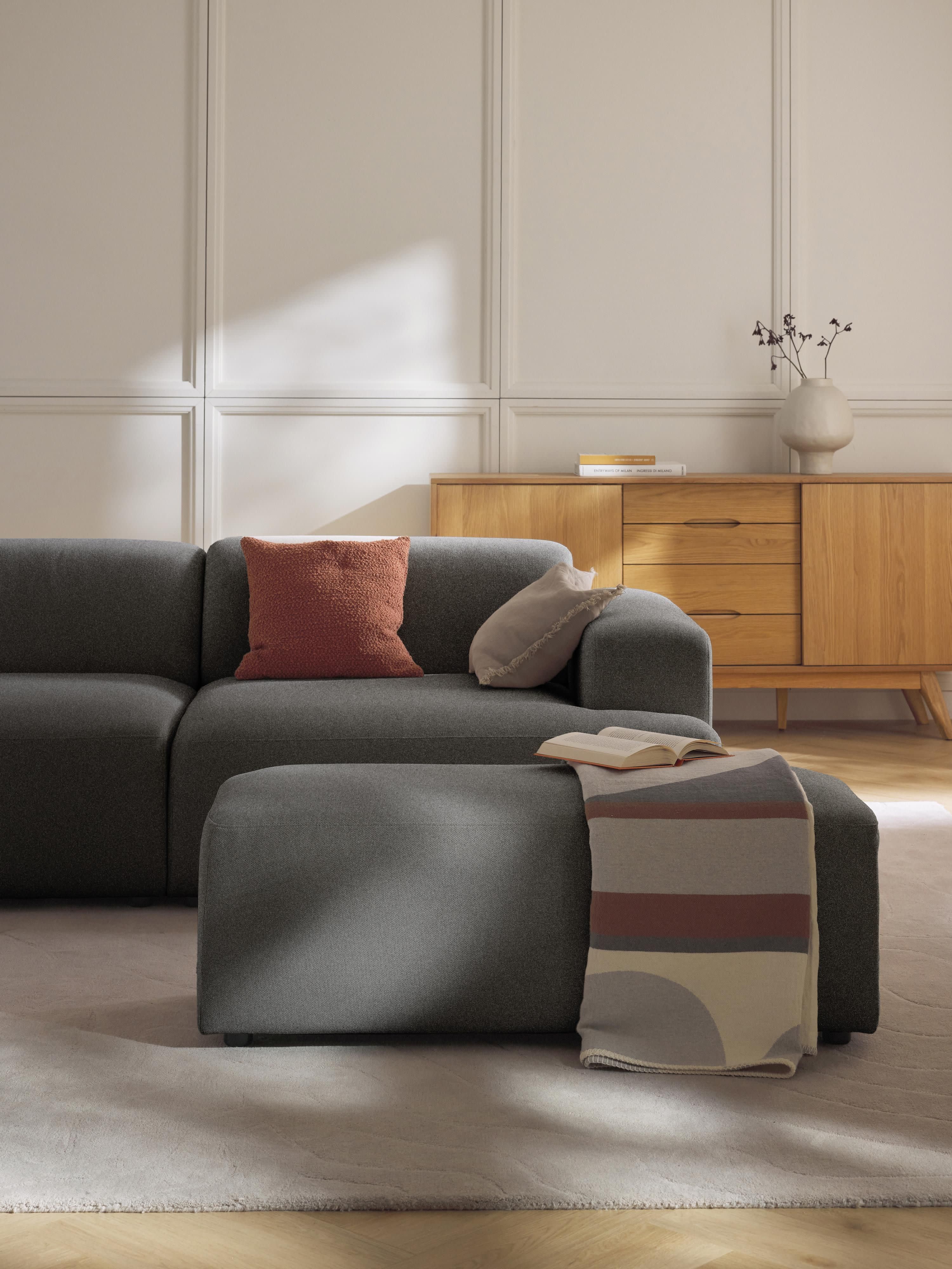 XL Sofa-Hocker Melva, B 116 x T 42 cm