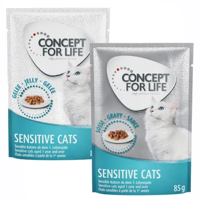 Concept for Life in Gravy & Jelly Mixed Saver Pack 24 x 85g