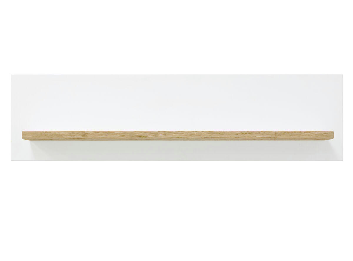 MIKA - Étagère en MDF et chêne blanc