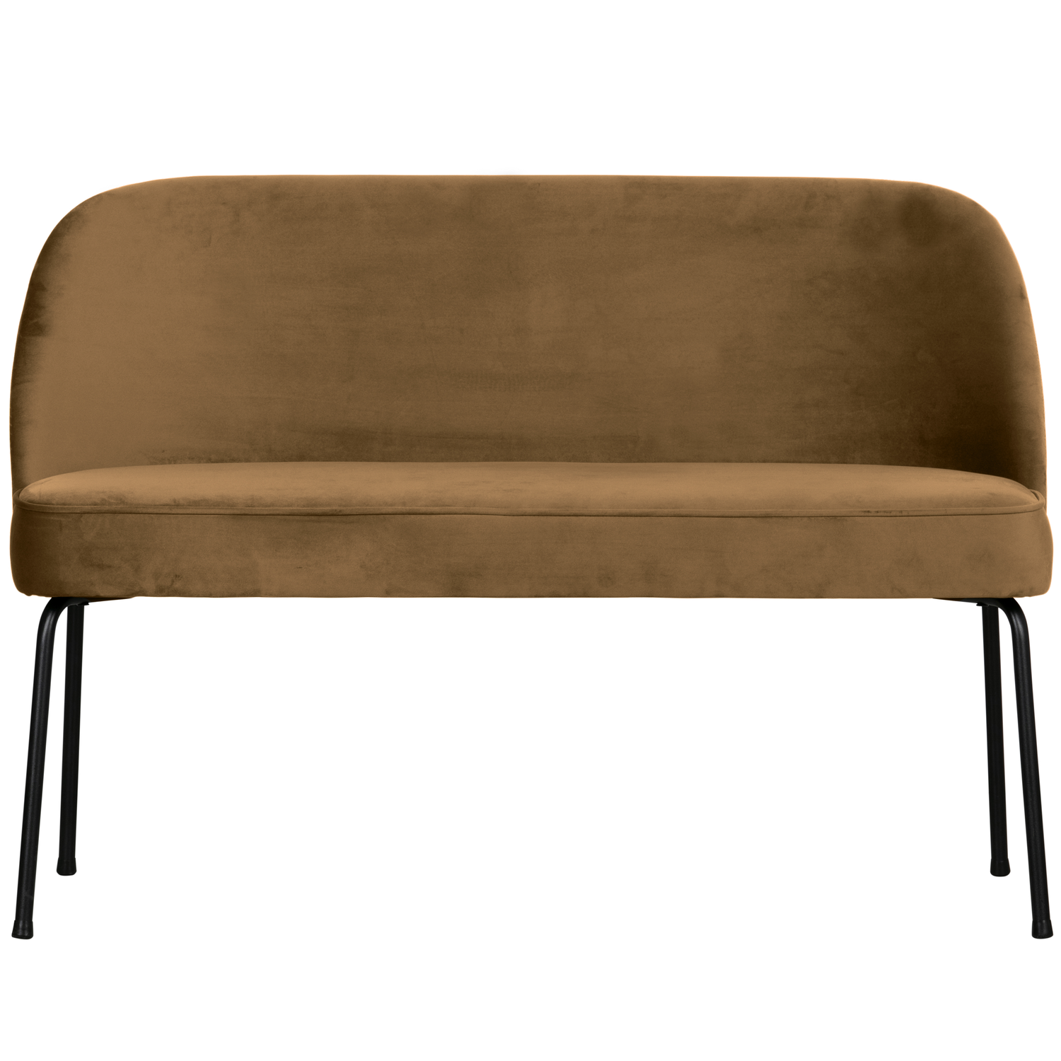 WOOOD eetbank Vogue- Velvet - Honing Geel - 83x120x59