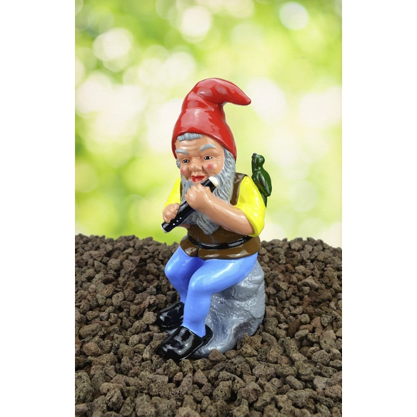 Gartenzwerg, Keramik, bunt