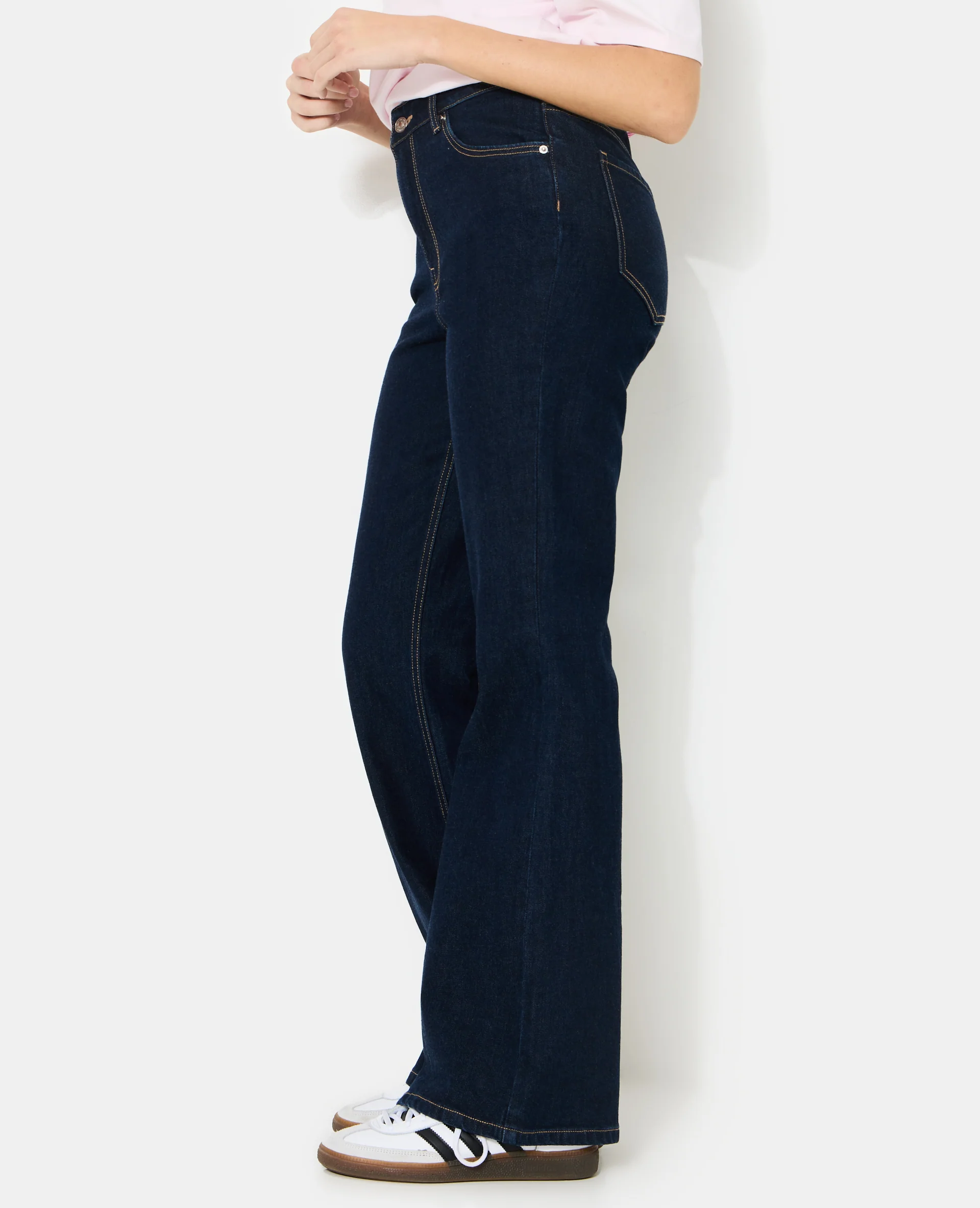 J74-1 / Jean flare taille haute