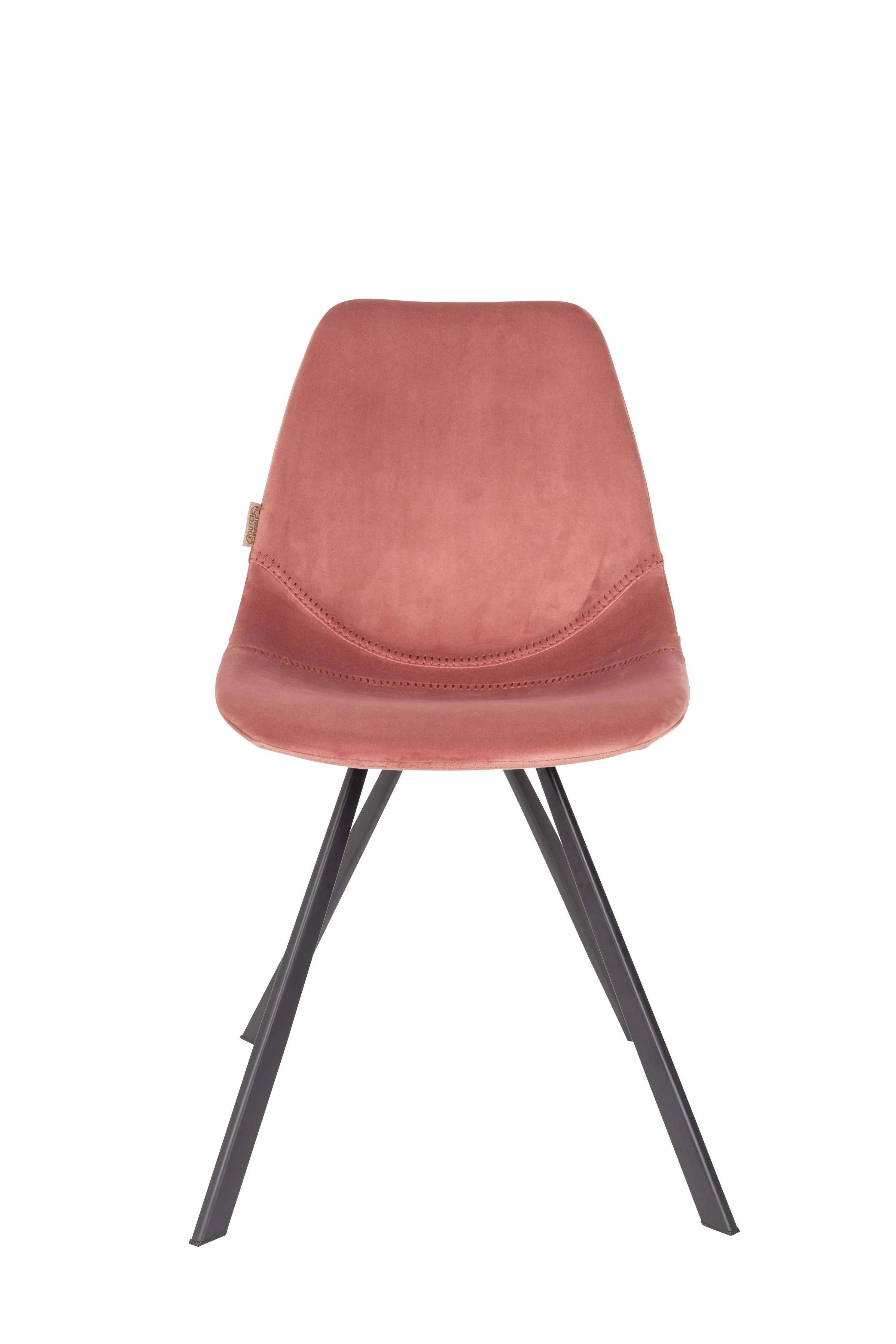 Set van 2 eetkamerstoelen Franky velvet