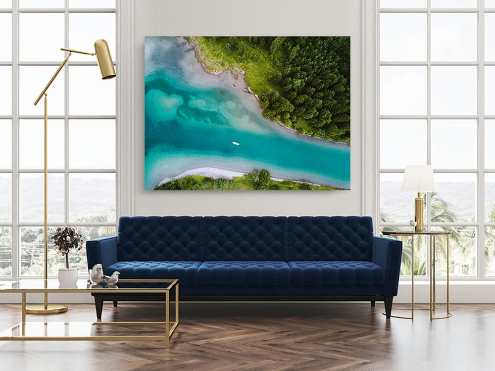 SOLITUDE - Photographie d'art d'Hugo Grandcolas 60x80 cm sur plexi