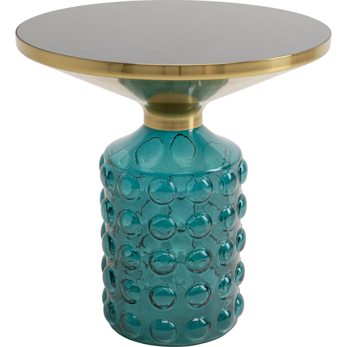 Kare Design Bijzettafel Lola Ø50cm blauw