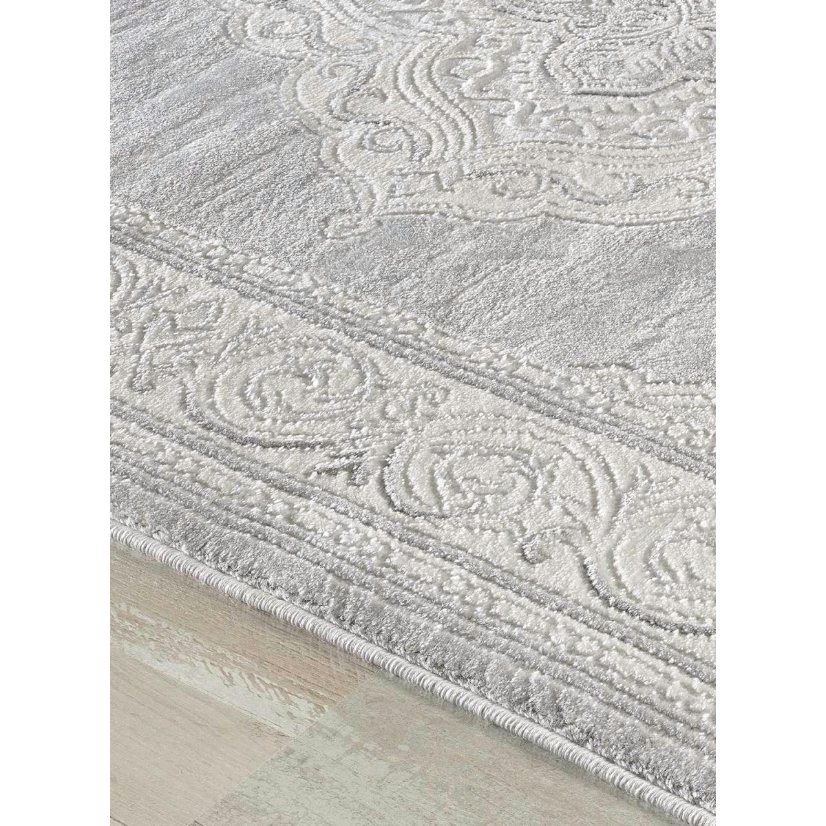KHY FALAN - Tapis orient style gris 160x220