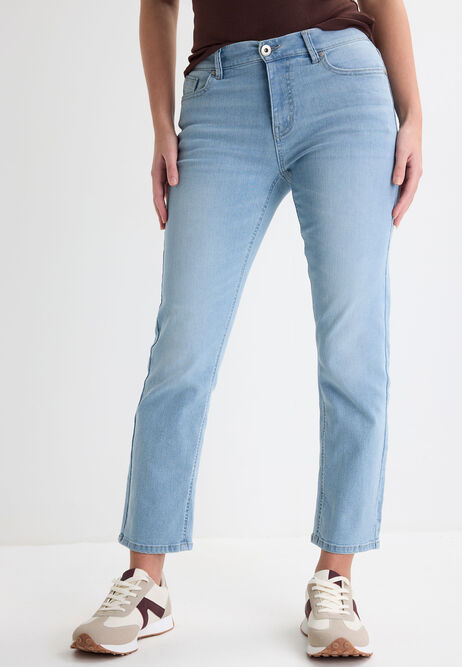 Womens Light Blue Slim Jeans