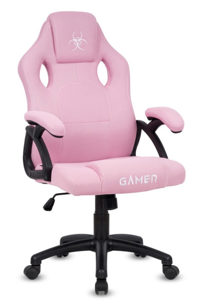 Fotel obrotowy do biurka CARRERA M DREAM PINK FABRIC