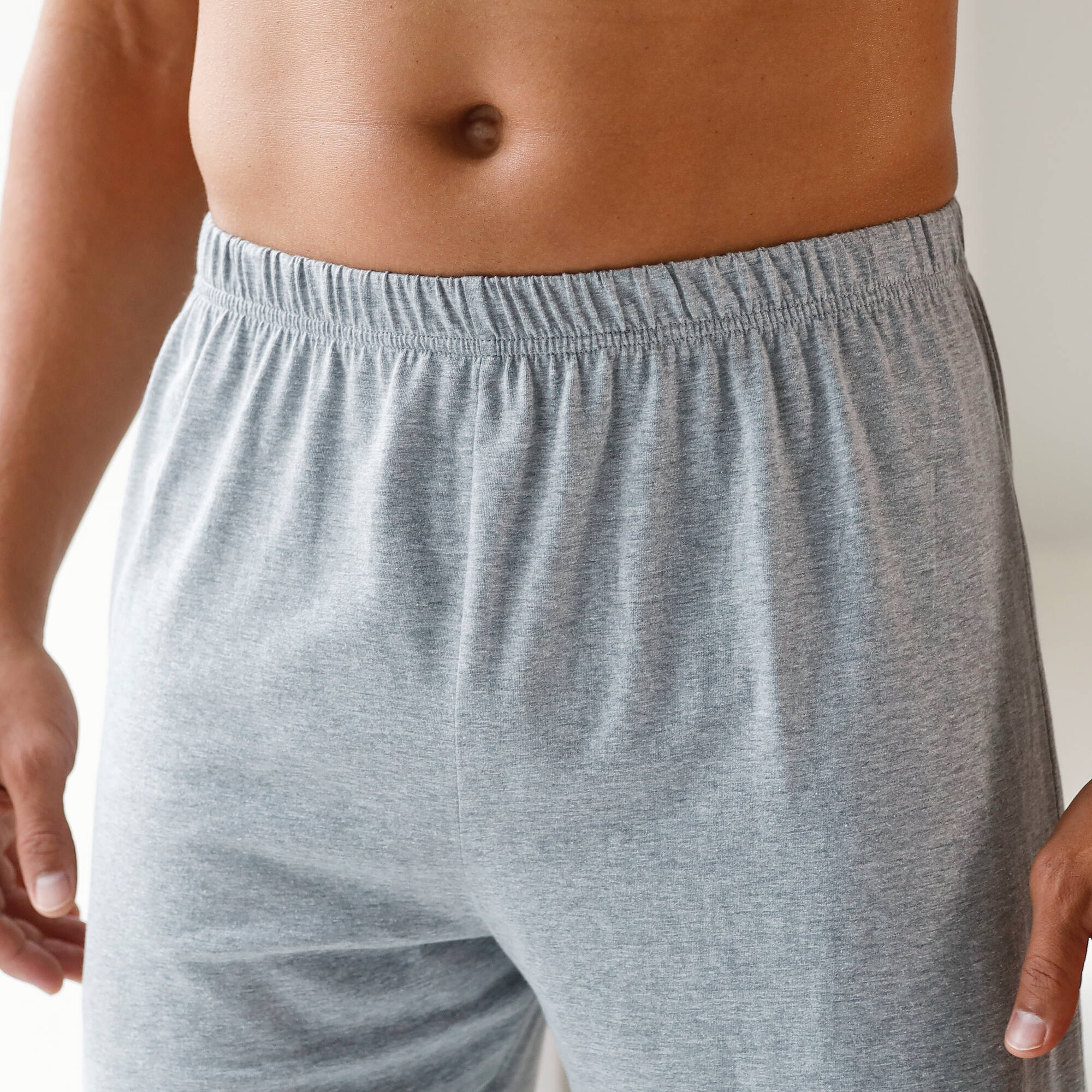 Short pyjama coton uni