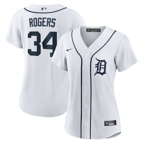Jake Rogers Detroit Tigers Nike Women's Home Replica Jersey - White