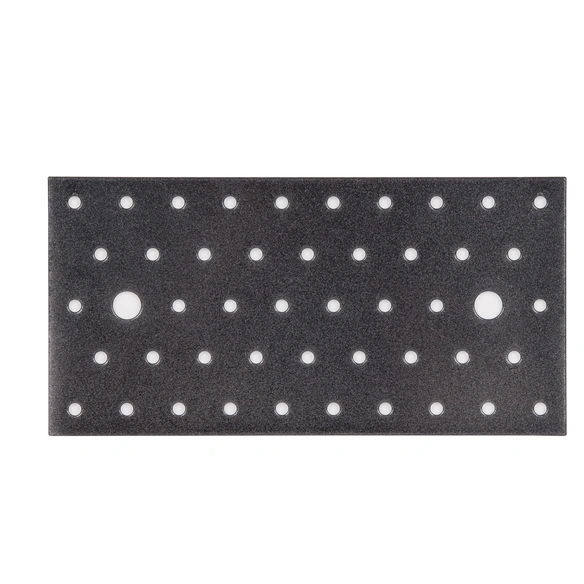 Lochplatte, »Duravis«, schwarzdiamant, LxBxH: 20x10x0,2 cm