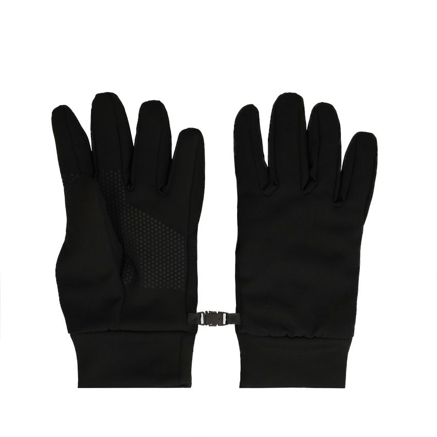 Manfield Zwarte synthetische handschoenen