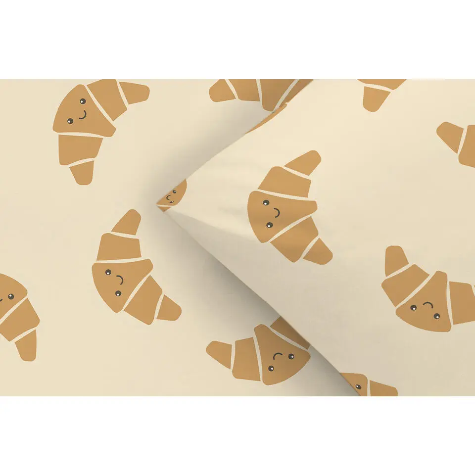 Dekbedovertrek Jur - oranje - 140x200/220 cm