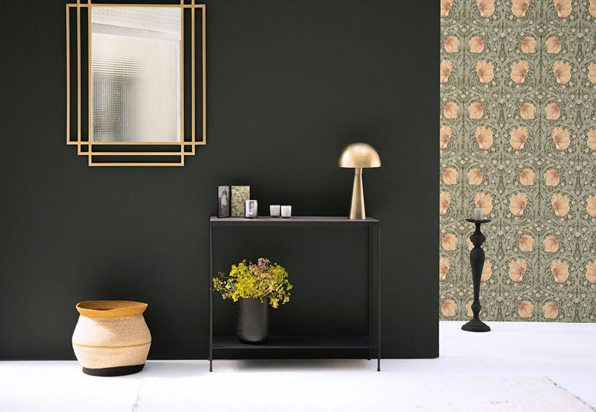 - Console plateau en béton ciré