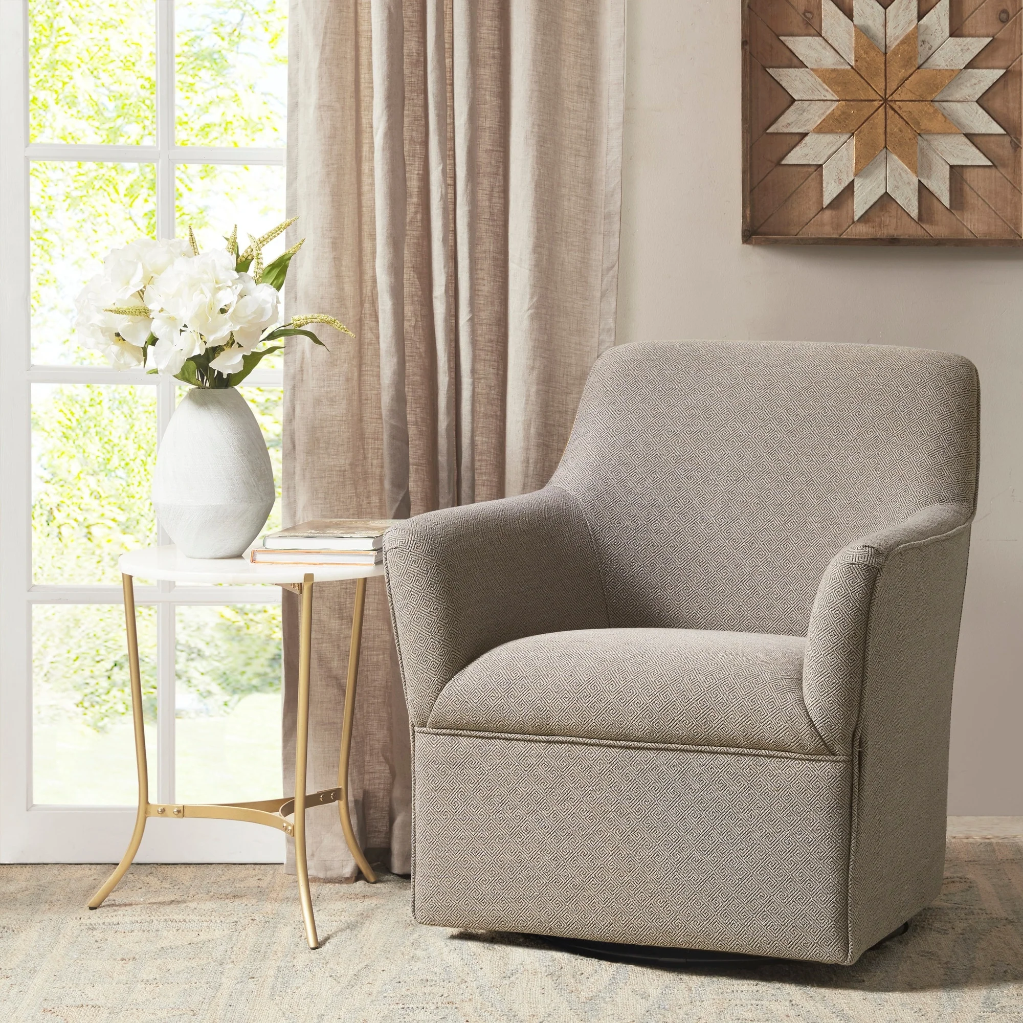 Madison Park Caddy Swivel Glider Chair