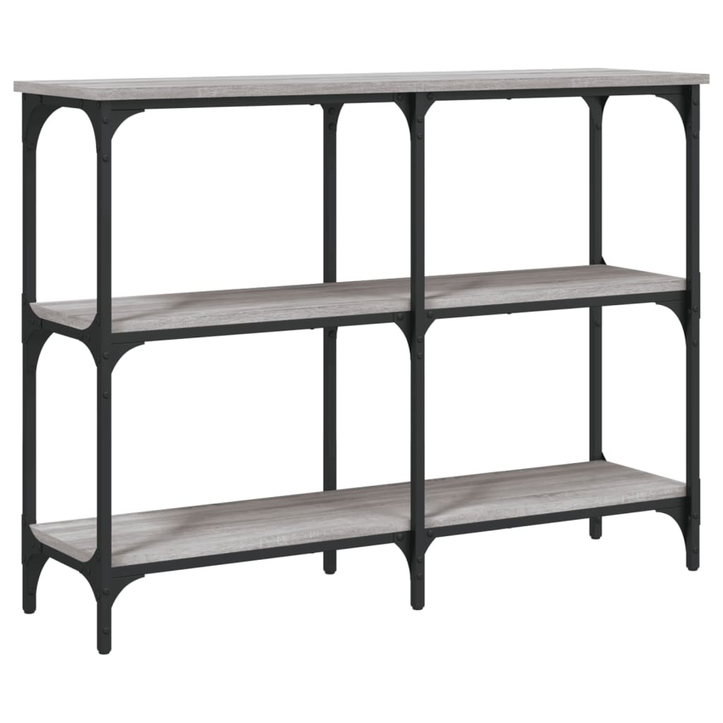 VidaXL Szary 100 x 29 x 75 cm Materiał drewnopochodny