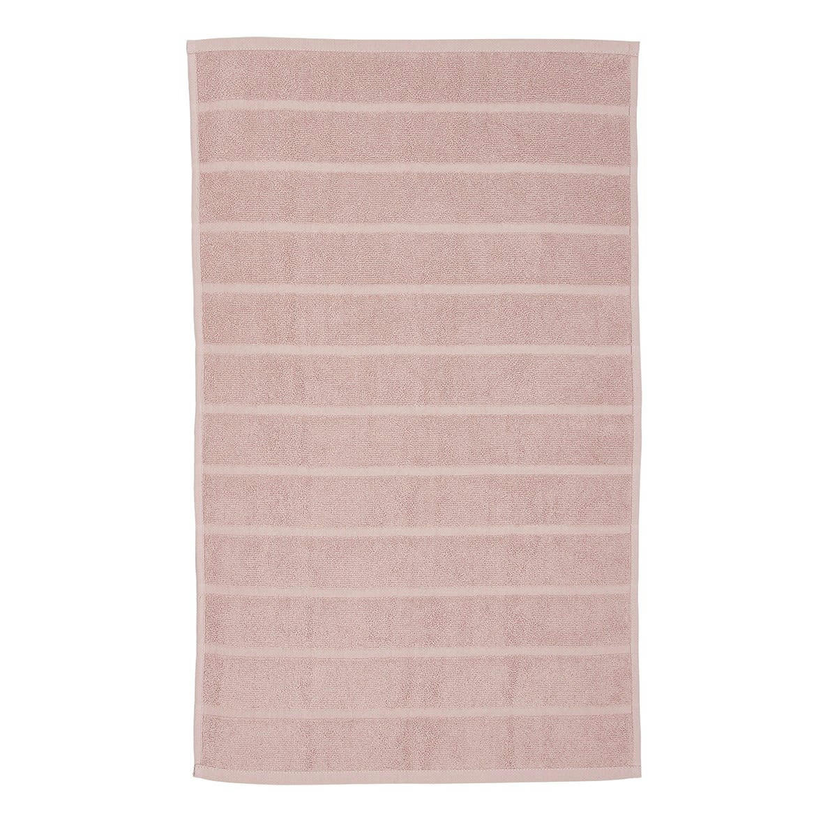 ESSENTIAL - Tapis de bain uni en Coton Rose 50x80 cm