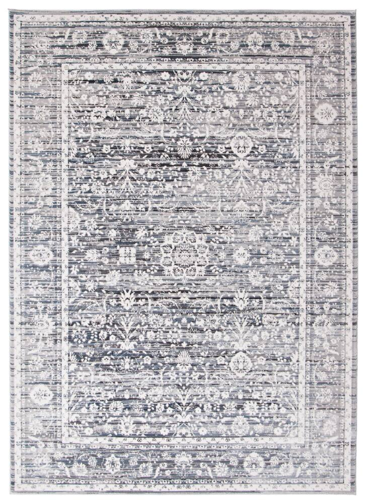 ECARPET Layla Indoor Area Rug, Cream/Grey, Assorted Sizes